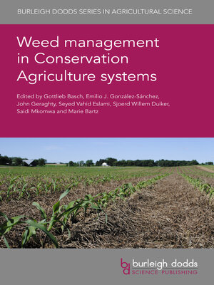 cover image of Weed Management in Conservation Agriculture Systems